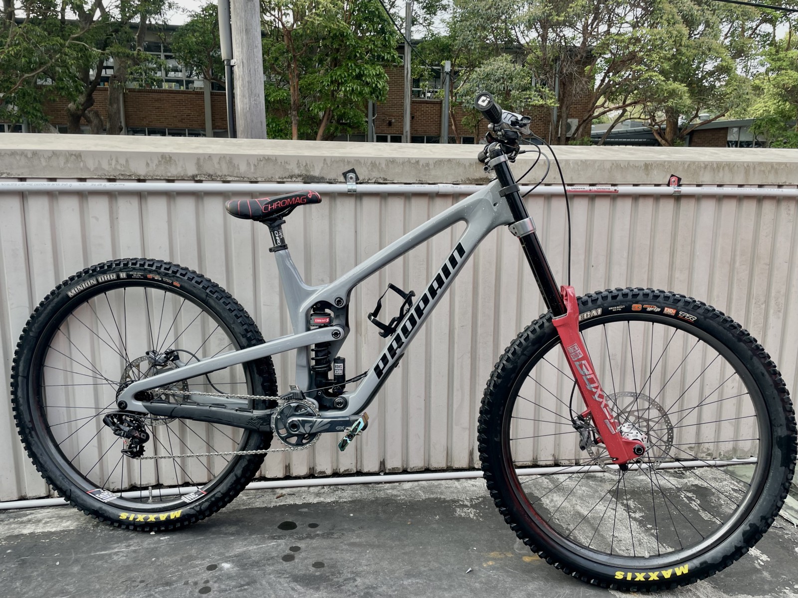Propain Spindrift CF 29 DH Mode cmccarthy_06's Bike Check Vital MTB